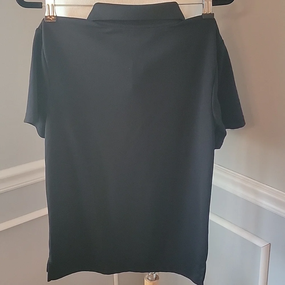 THE CHILDREN'S PLACE Boy's Black Uniform Performance Short Sleeve Preppy‎ Polo L